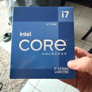 Intel Core i7-12700K 12th Gen Blue Retail Box